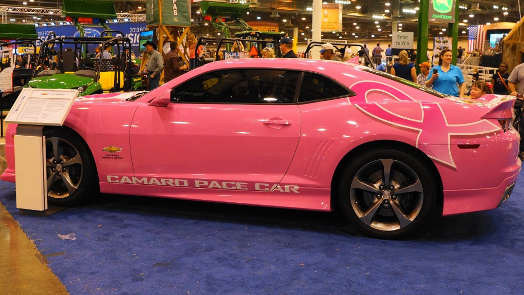 Pink Camaro Pace Car